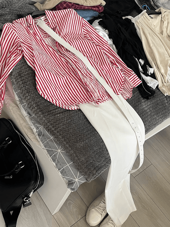 Stylizacja wymyślona przez osobistą stylistkę dla klientki, Oliwi z Krakowa